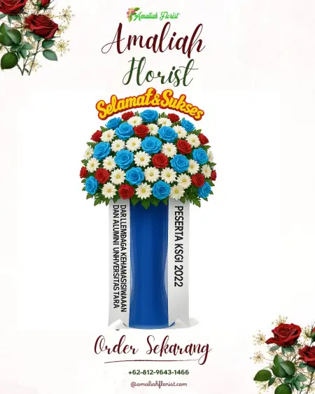 Standing Flowers Gedung Krakatau Steel Cilegon